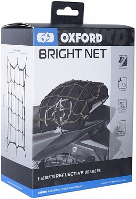 Oxford síť BRIGHT NET - černá